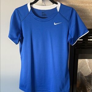 Nike Royal Blue Sports Tee with White Trim